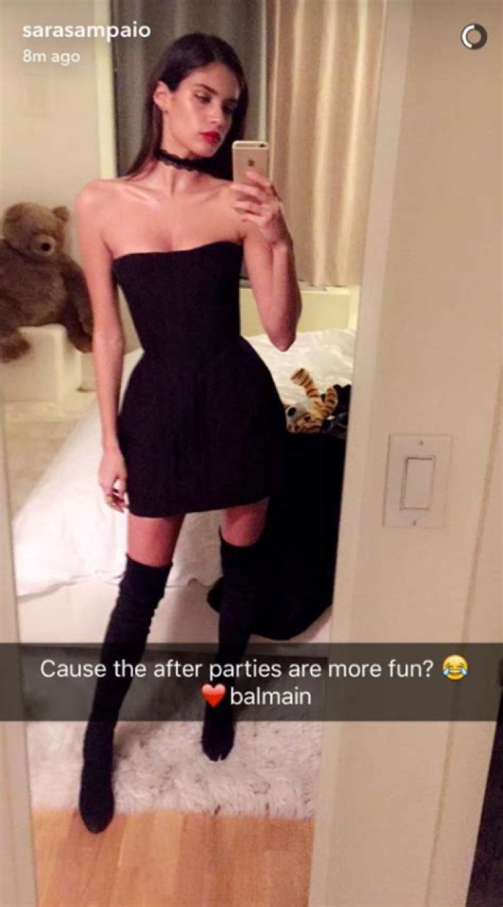 Sara Sampaio Before the Met Gala After Party