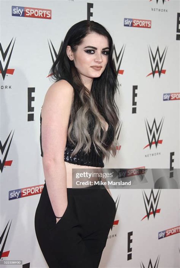 Saraya-Jade Bevis WWE Pre Show Party, O2 Arena, London, Britain - 18 Apr 2016