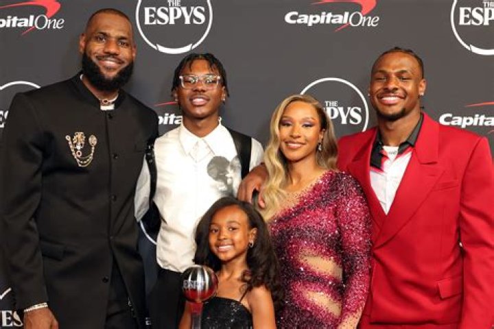 Savannah Brinson & LeBron James