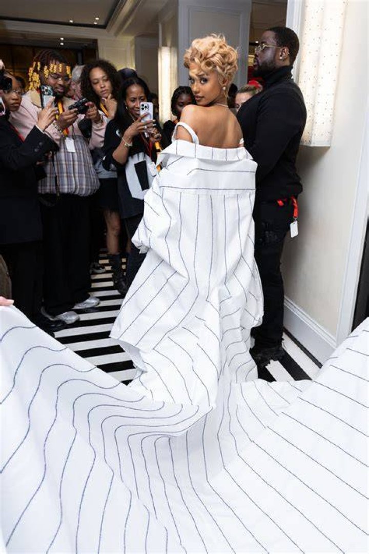 Saweetie Celebrity MET Gala Departures at The Mark Hotel, New York, USA - 13 Sep 2021
