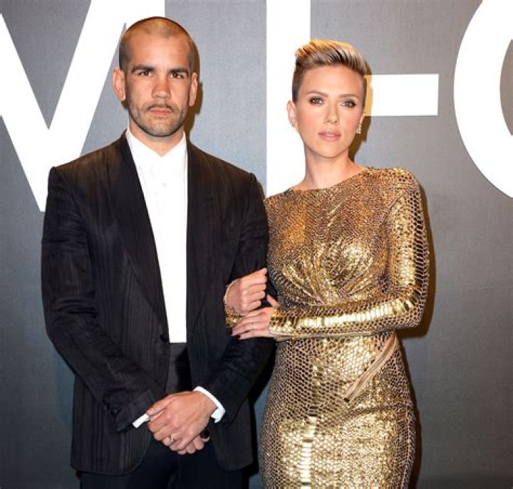 Scarlett Johansson and Romain Dauriac
