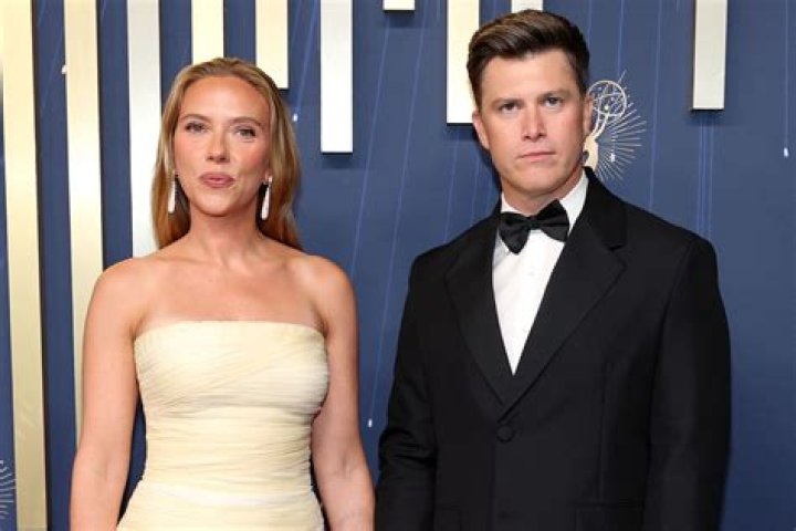 Scarlett Johansson, Colin Jost 77th Annual Golden Globe Awards, Cocktails, Los Angeles, USA - 05 Jan 2020