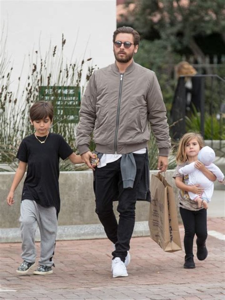Scott Disick Leads His Kids
