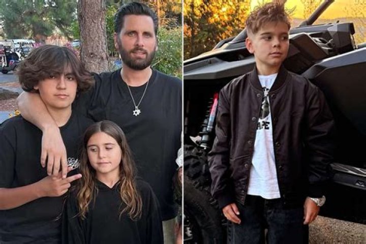 Scott Disick, Penelope Disick, Reign Disick 