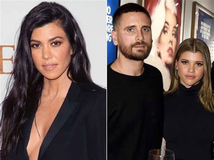 Scott Disick, Sofia Richie, Kourtney Kardashian