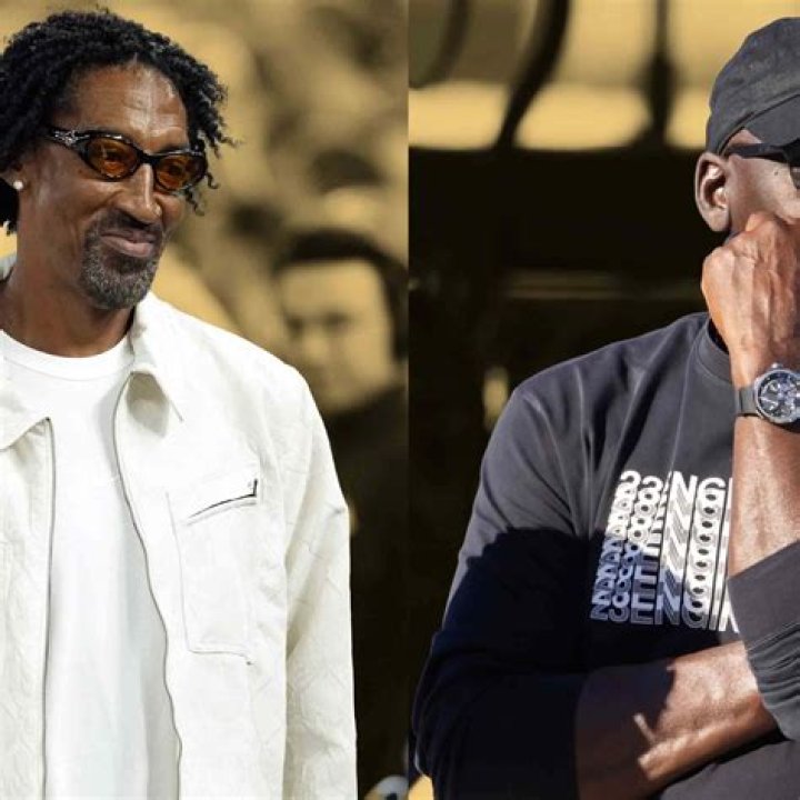 Scottie Pippen & Michael Jordan