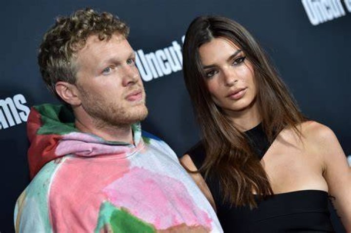 Sebastian Bear-McClard and Emily Ratajkowski