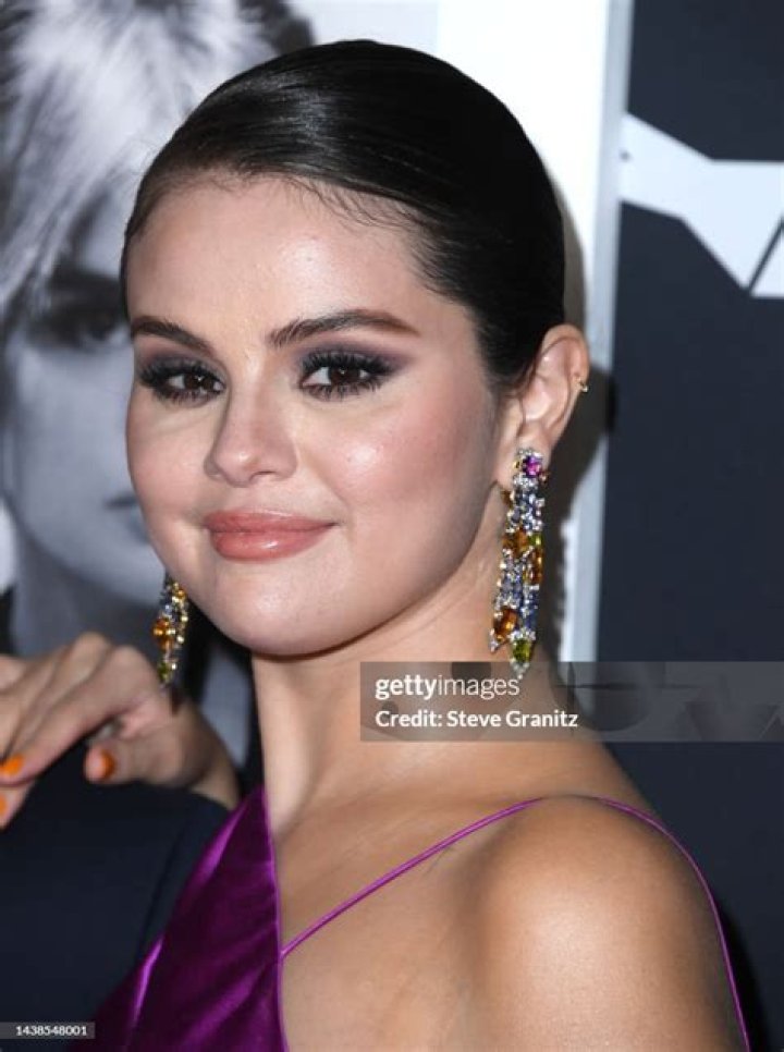 Selena Gomez arrives at the Drybar touch up station at the 74th Emmy Awards on at the Microsoft Theater in Los Angeles Drybar at the 74th Emmy Awards, Los Angeles, United States - 12 Sep 2022