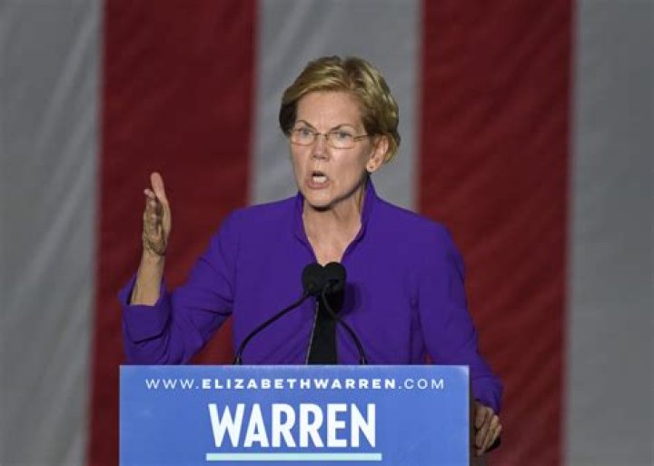 Senator Elizabeth Warren campaigning in New Hamsphire