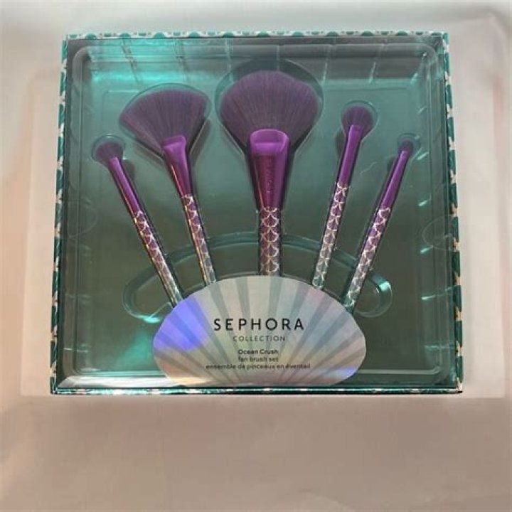 Sephora Collection Ocean Crush Fan Brush Set