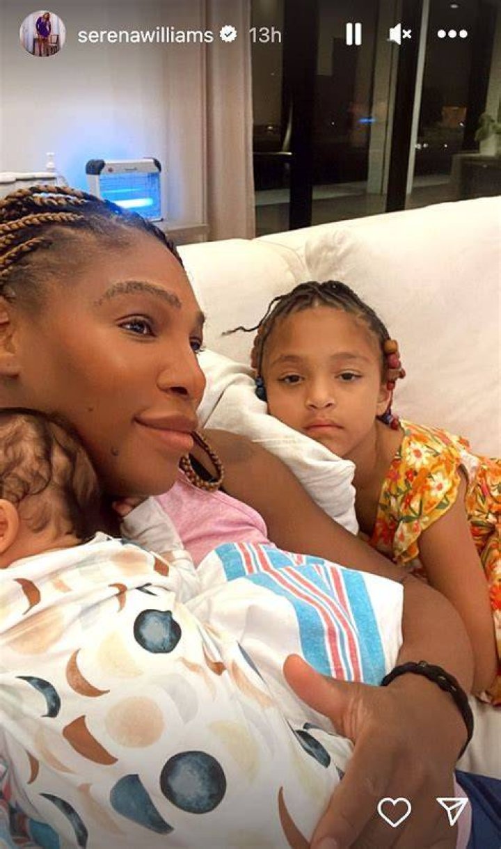 Serena Williams’ Daughter Olympia, 3, Copies Her Mom In Sweet Photos While Rocking Matching Sweatshirts