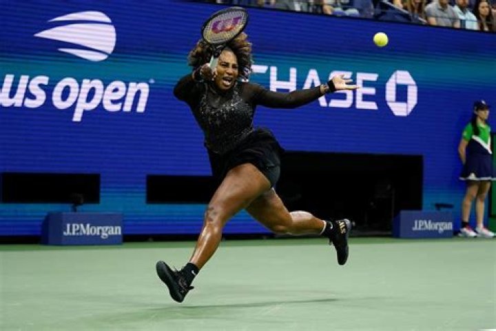 Serena Williams of USA with her husband Alexis Ohanian, their daughter Olympia Ohanian, her sister Isha Price during a ceremony celebrating her carreer following her first round victory during day 1 of the US Open 2022, 4th Grand Slam tennis tournament of the season on August 29, 2022 at USTA National Tennis Center in New York, United States - Photo Jean Catuffe / DPPI TENNIS - US OPEN 2022 - WEEK 1, , New York, Etats-Unis - 30 Aug 2022