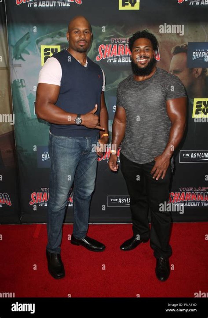Shad Gaspard, Guest 'The Last Sharknado: It's About Time' film premiere, Los Angeles, USA - 19 Aug 2018