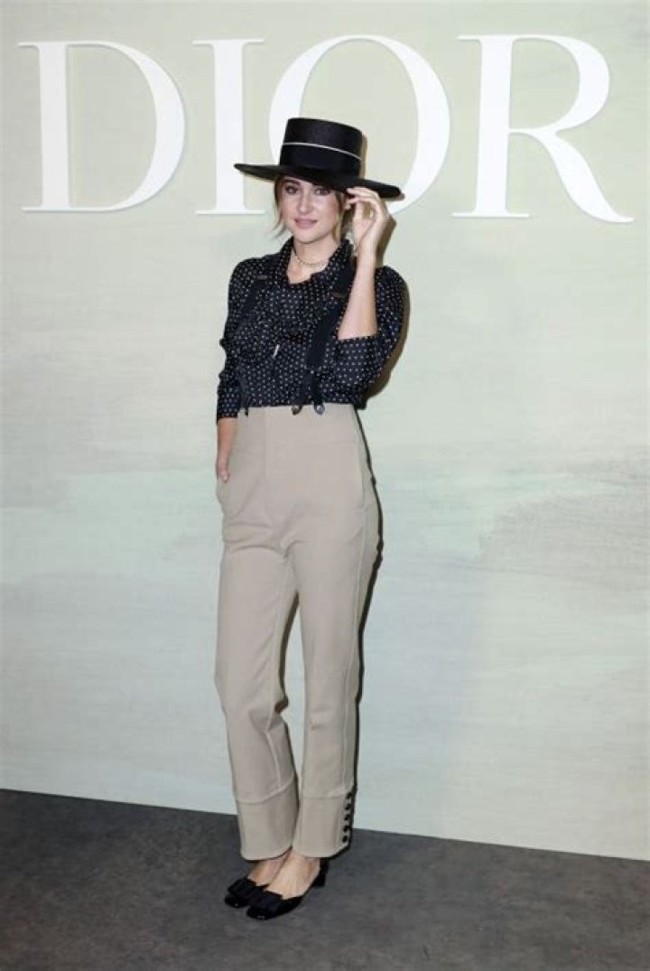 Shailene Woodley At Christian Dior