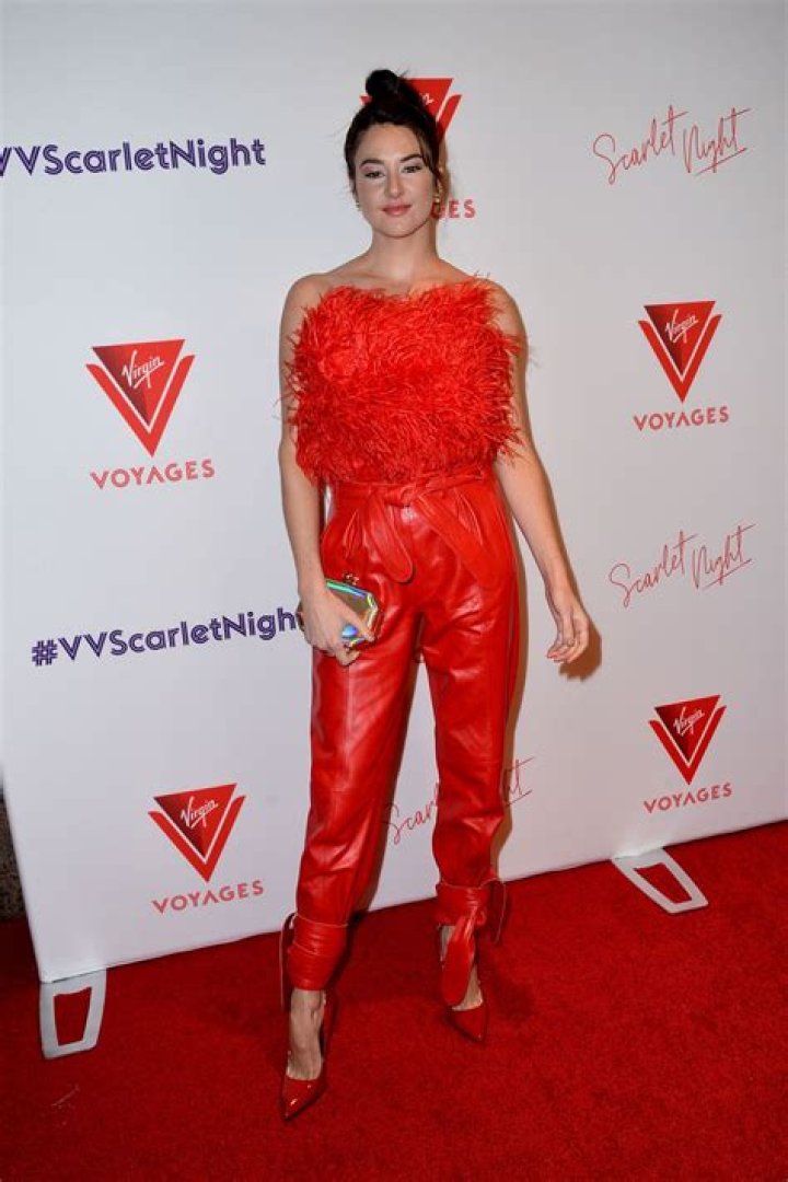 Shailene Woodley Virgin Voyages Scarlet Night Party, New York, USA - 14 Feb 2019 Wearing Attico