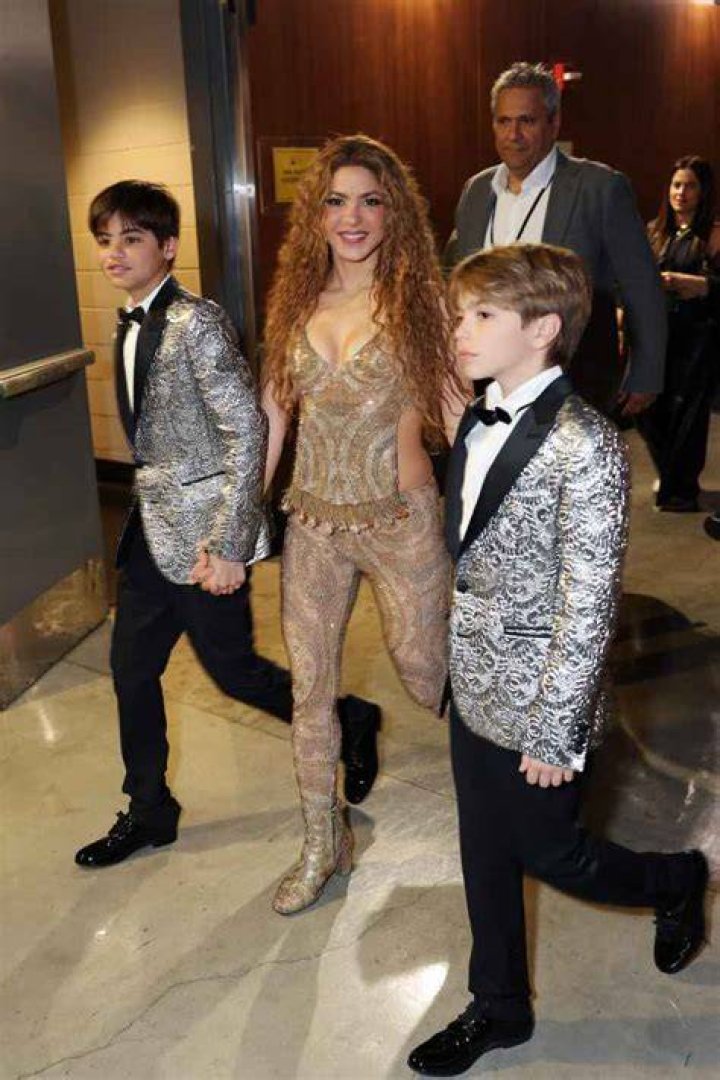 Shakira attends her son Milan&rsquo;s last baseball match in Barcelona, Spain