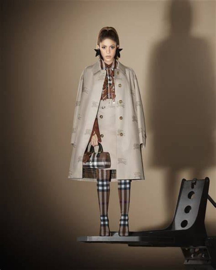 Shakira in Burberry campaign
