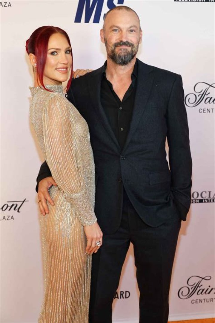 Sharna Burgess and Valentin Chmerkovskiy dace together