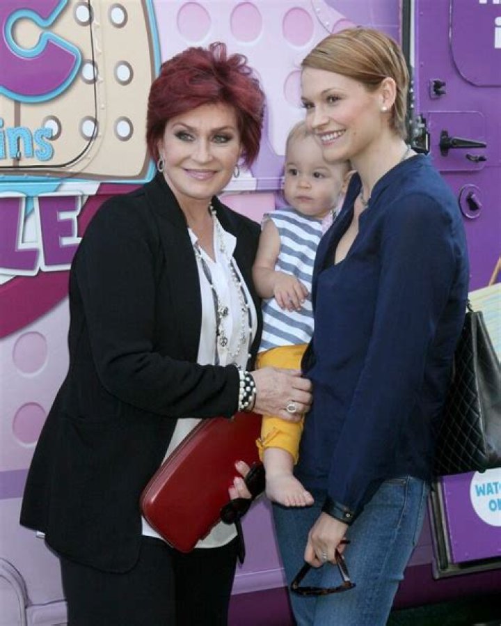 Sharon Osbourne, Pearl Osbourne, Lisa Stelly ; Disney 'Doc Mcstuffins' event, Los Angeles, America - 26 Sep 2013 Green carpet for the Health-Focused "Doc Mobile" Tour For Kids And Families held at the Grove in Los Angeles