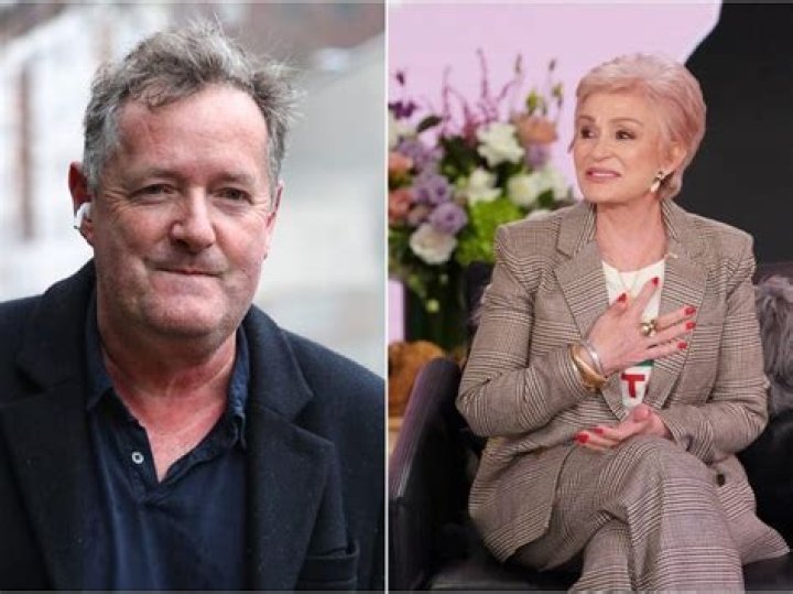 Sharon Osbourne, Piers Morgan