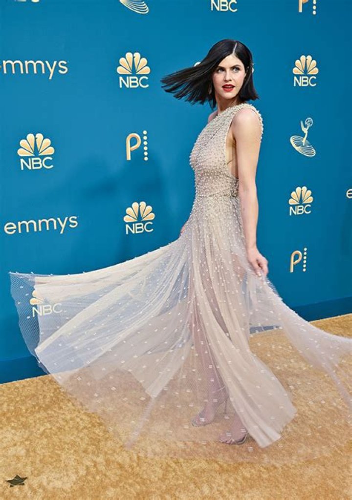 Sheer Beaded Dress – Hollywood Life