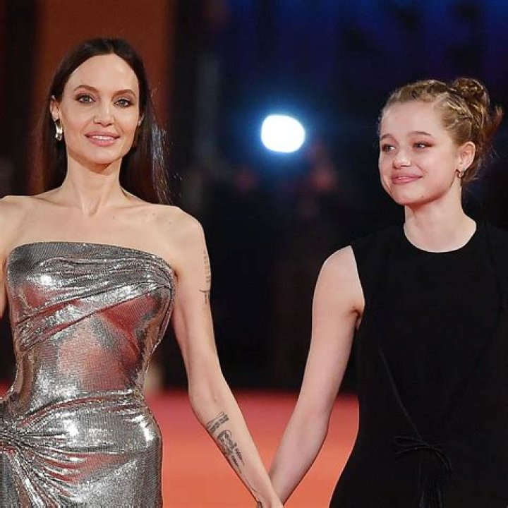 Shiloh & Zahara Support Angelina at the &lsquo;Eternals&rsquo; Premiere