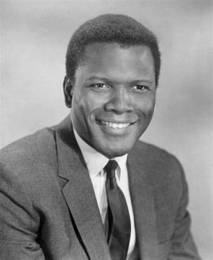 Sidney Poitier Walks Around