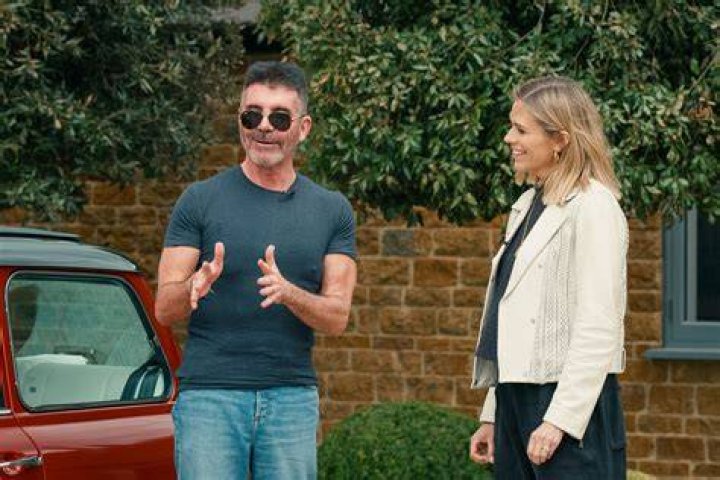 Simon Cowell shows off his slimmed-down toned physique