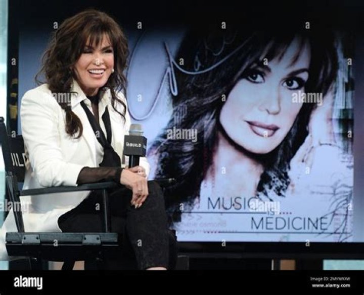 Singer Marie Osmond participates in AOL's BUILD Speaker Series to discuss her new album "Music is Medicine", at AOL Studios, in New York AOL BUILD Speaker Series: Marie Osmond, New York, USA
