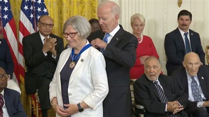 Sister Simone Campbell Receives The Medal Of Freedom