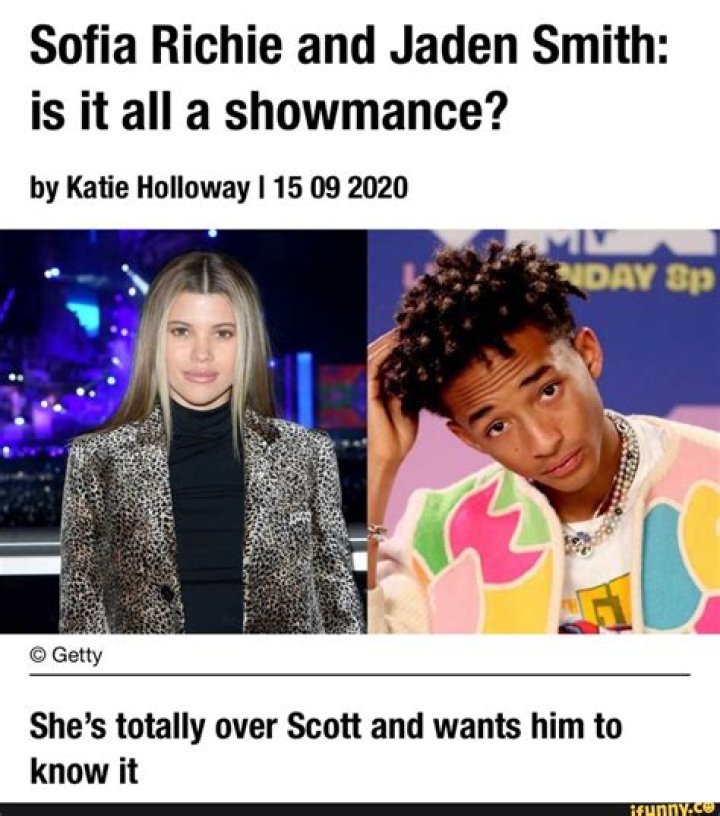 Sofia Richie & Jaden Smith