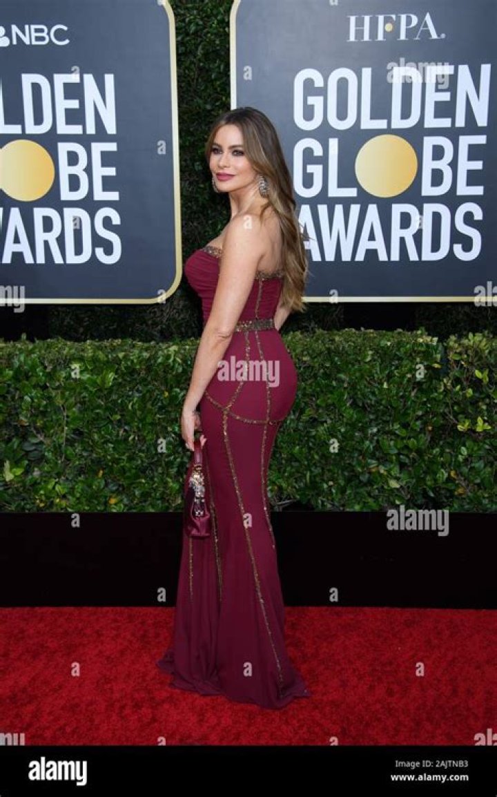 Sofia Vergara 77th Annual Golden Globe Awards, Fashion Highlights, Los Angeles, USA - 05 Jan 2020 Wearing Dolce & Gabbana