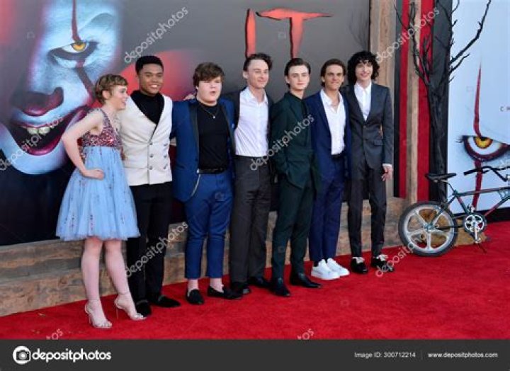 Sophia Lillis, Chosen Jacobs, Jeremy Ray Taylor, Wyatt Oleff, Jaeden Lieberher, Jack Dylan Grazer, Finn Wolfhard. From left, cast members Sophia Lillis, Chosen Jacobs, Jeremy Ray Taylor, Wyatt Oleff, Jaeden Lieberher, Jack Dylan Grazer and Finn Wolfhard arrive at the Los Angeles premiere of "It: Chapter 2," at the Regency Village Theatre LA Premiere of "It: Chapter 2", Los Angeles, USA - 26 Aug 2019