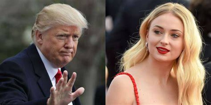 Sophie Turner, Donald Trump
