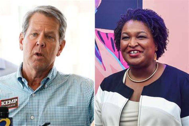 Stacey Abrams Brian Kemp