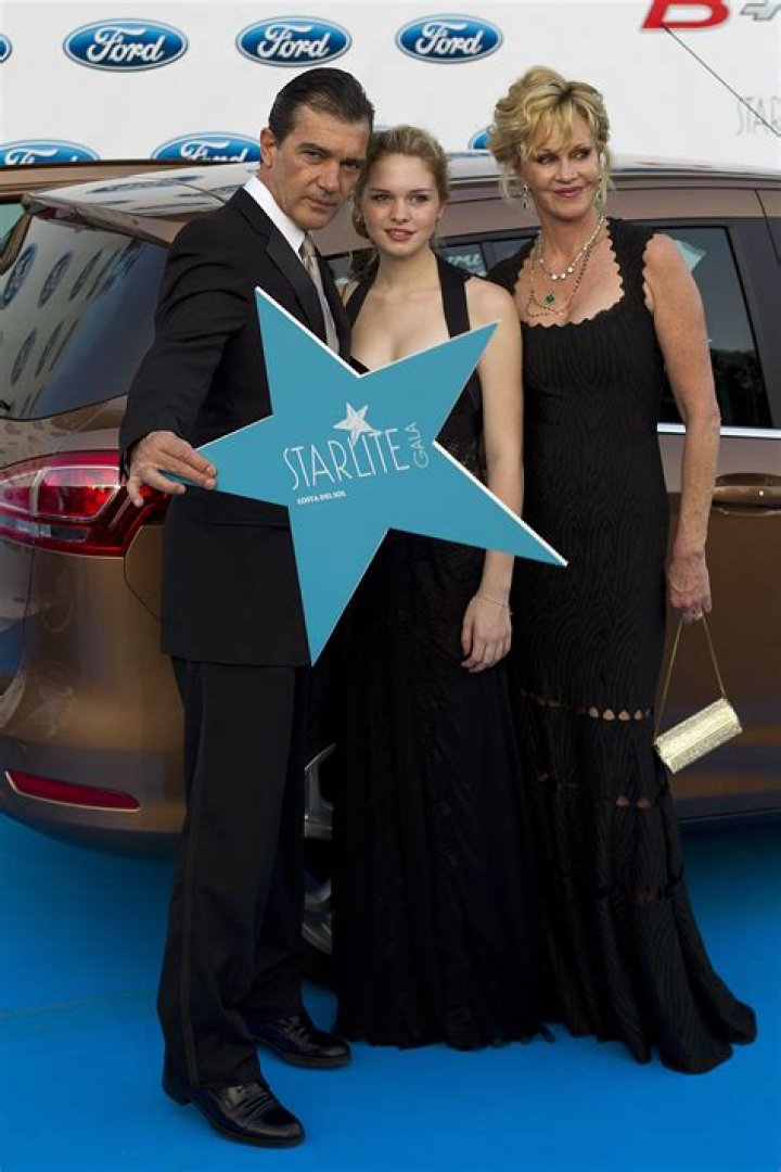 Stella Banderas, Antonio Banderas, Melanie Griffith