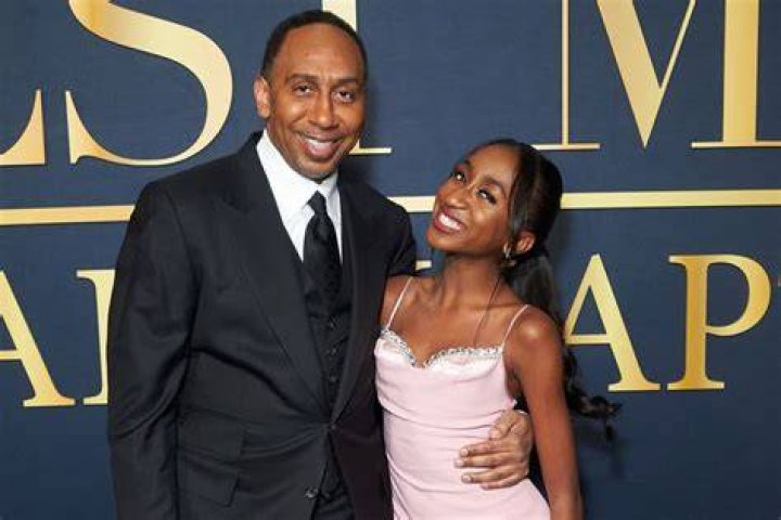 Stephen A. Smith and Laura Wright