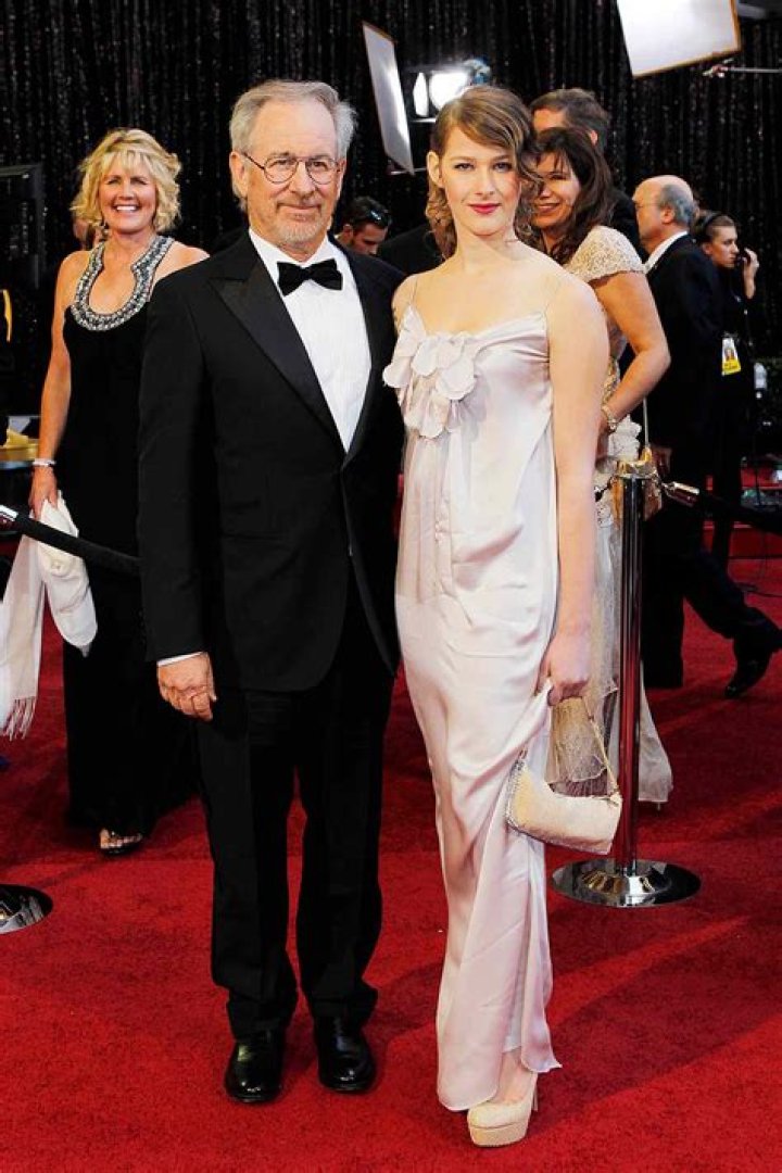 Steven Spielberg and Destry Allyn Spielberg