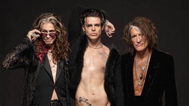 Steven Tyler of Aerosmith at the Donnington Festival Aerosmith