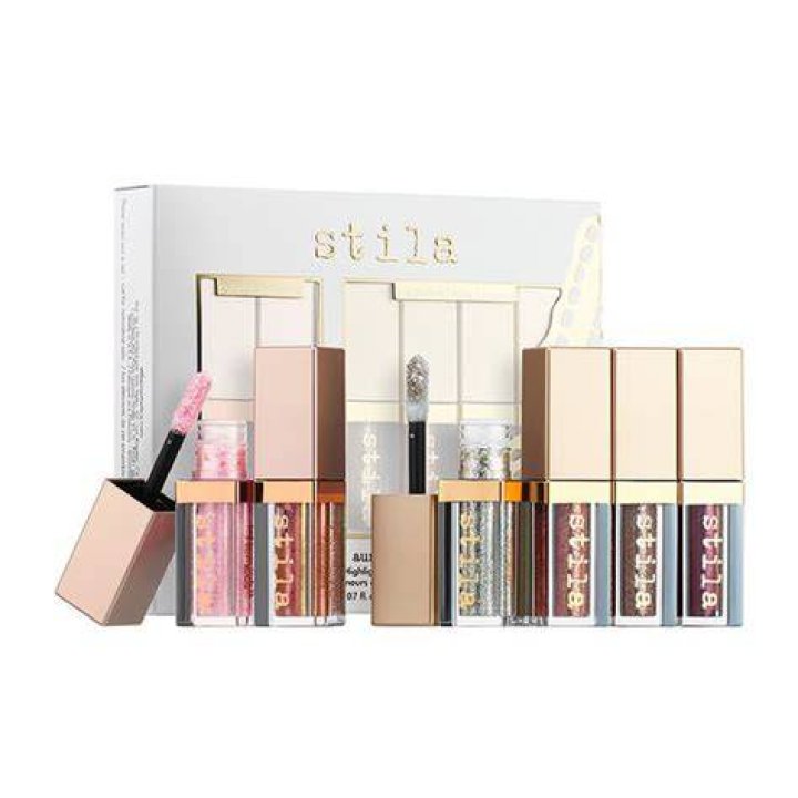 Stila Aura Alight Glitter & Glow Highlighter and Liquid Eyeshadow Set