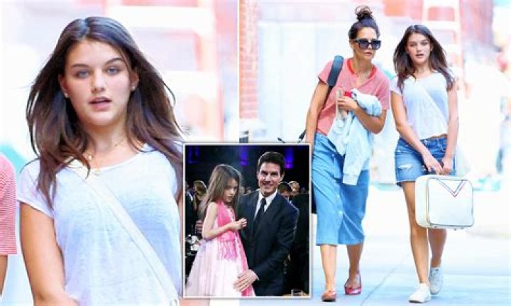 Suri Cruise In A Yellow Skirt