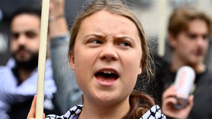 Swedish climate activist Greta Thunberg salutes after giving her speech on the stage of a demonstration in Glasgow, Scotland, which is the host city of the COP26 U.N. Climate Summit. The protest was taking place as leaders and activists from around the world were gathering in Scotland's biggest city for the U.N. climate summit, to lay out their vision for addressing the common challenge of global warmingClimate COP26 Summit, Glasgow, United Kingdom - 05 Nov 2021