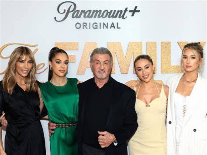 Sylvester Stallone Sophia Stallone