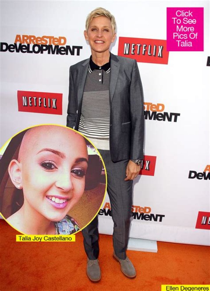 Talia Joy Castellano: Ellen Degeneres Pays Tribute To Beauty Guru