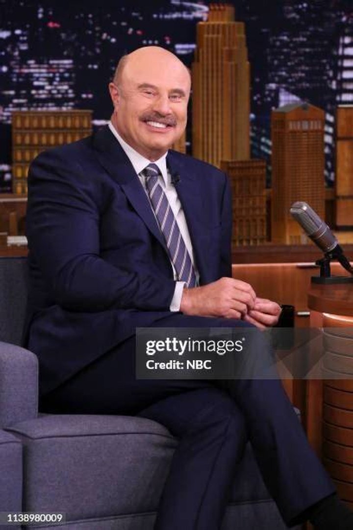Talk show host Dr. Phil McGraw poses atop his new star on the Hollywood Walk of Fame during a ceremony, in Los Angeles Dr. Phil Honored with a Star on the Hollywood Walk of Fame, Los Angeles, USA - 21 Feb 2020