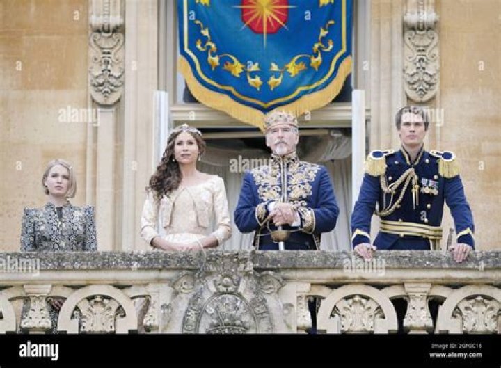 Tallulah Greive, Minnie Driver, Pierce Brosnan and Nicholas Galitzine In &lsquo;Cinderella&rsquo;