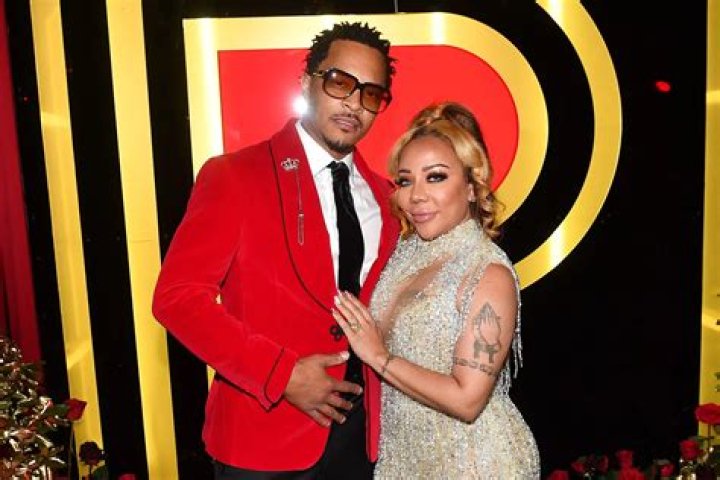 Tameka Harris, T I. and guest 51st Annual NAACP Image Awards, Arrivals, Pasadena Civic Auditorium, Los Angeles, USA - 22 Feb 2020
