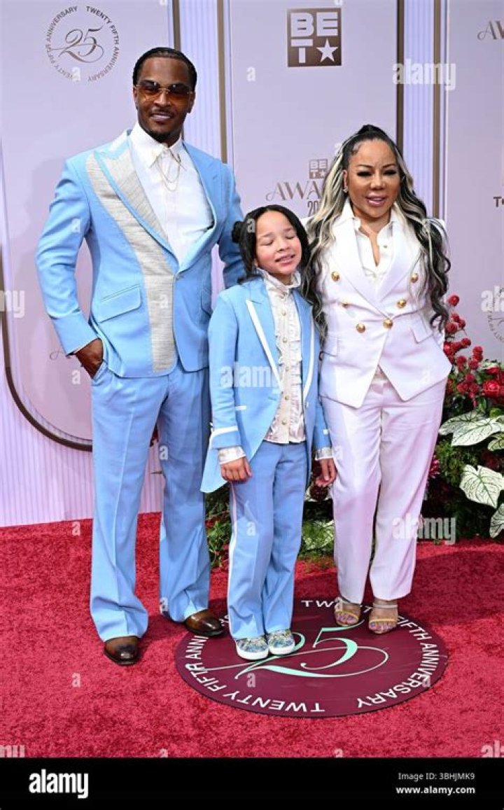Tameka Harris, TI and Heiress Harris 51st Annual NAACP Image Awards, Arrivals, Pasadena Civic Auditorium, Los Angeles, USA - 22 Feb 2020