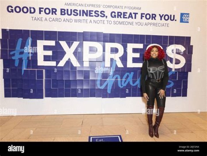 Taraji At American Express&rsquo; Employee Appreciation Day