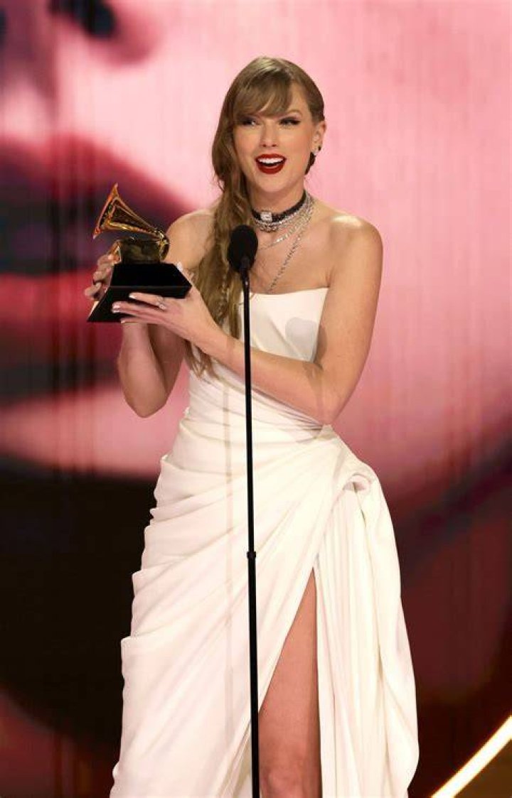 Taylor at the 2014 Grammy Awards